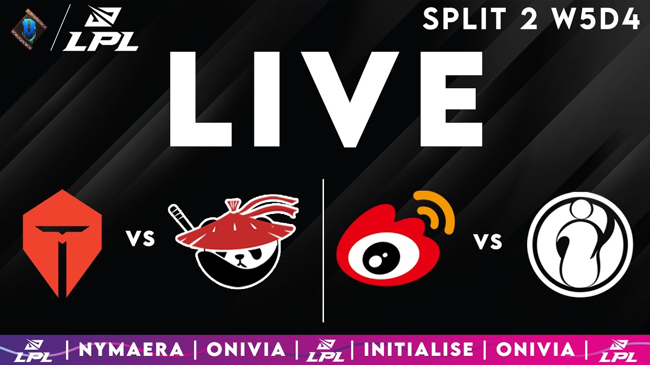 LPL 2026 Live Split 2 | LPL English with Nymaera & Initialise TES vs AL | WBG vs IG