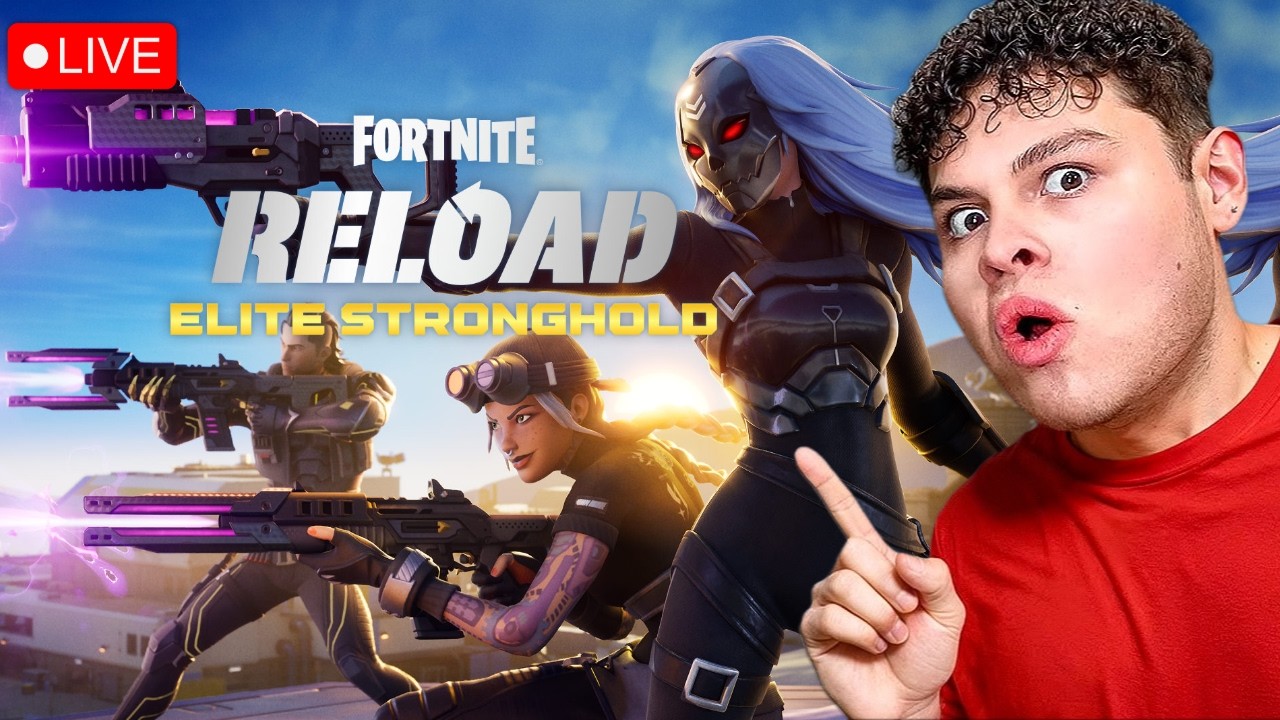 🔴LIVE - Fortnite NEW Reload Map! | Use Code: Steveperez #epicpartner