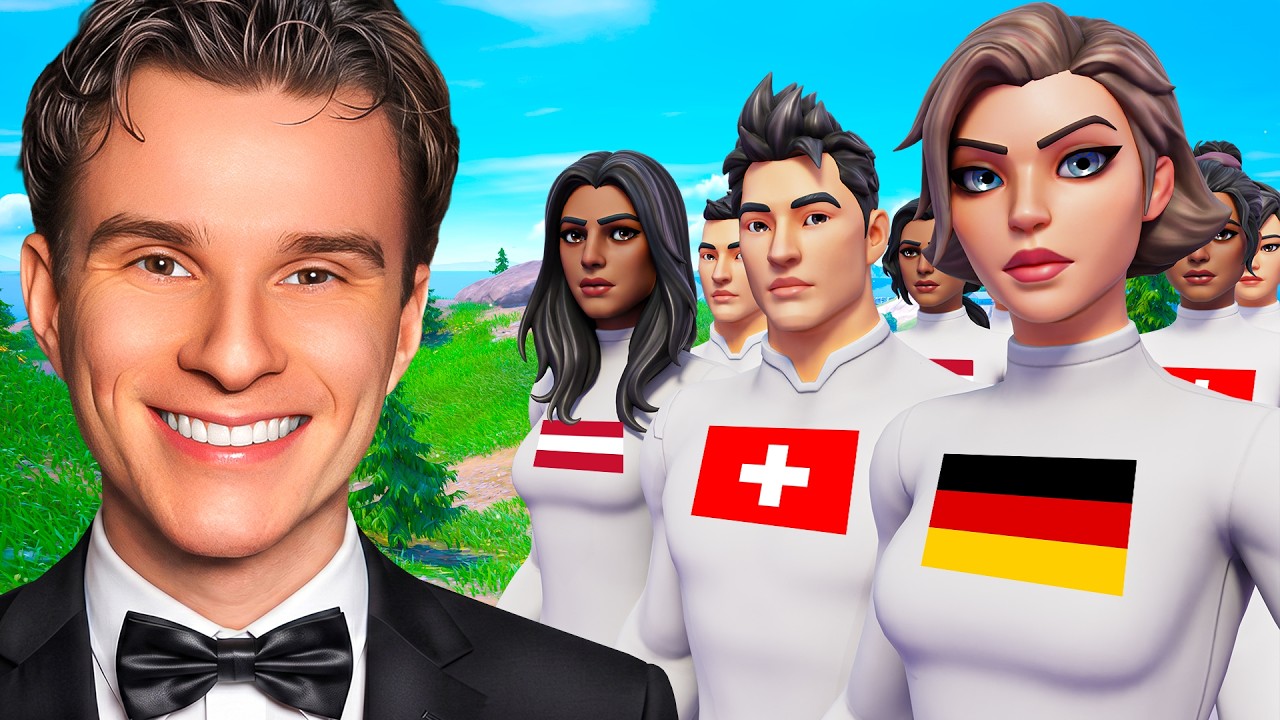 Welches LAND ist das BESTE in Fortnite? 🇩🇪🇦🇹🇨🇭