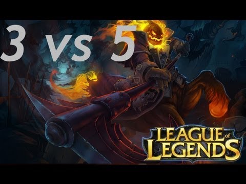 League of Legends - 3v5 - (Edited Gameplay) background