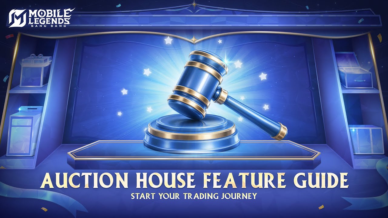 New Feature | Auction House Guide | Mobile Legends: Bang Bang background