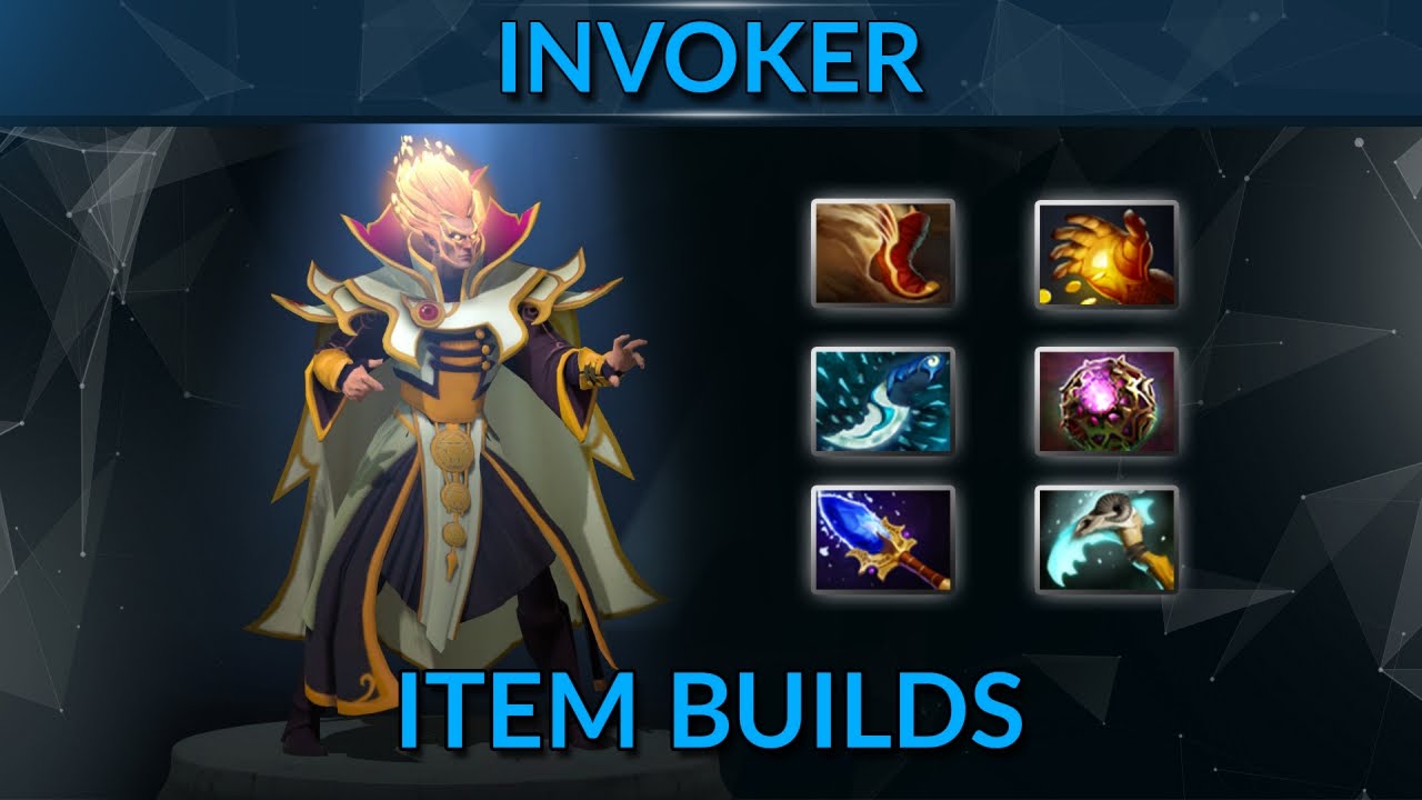 Item Builds Guide for Invoker | Dota 2 Invoker Mid Guide | Game-Leap.com background