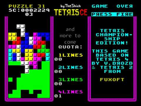 Tetris CE (Championship Edition) for ZX Spectrum background