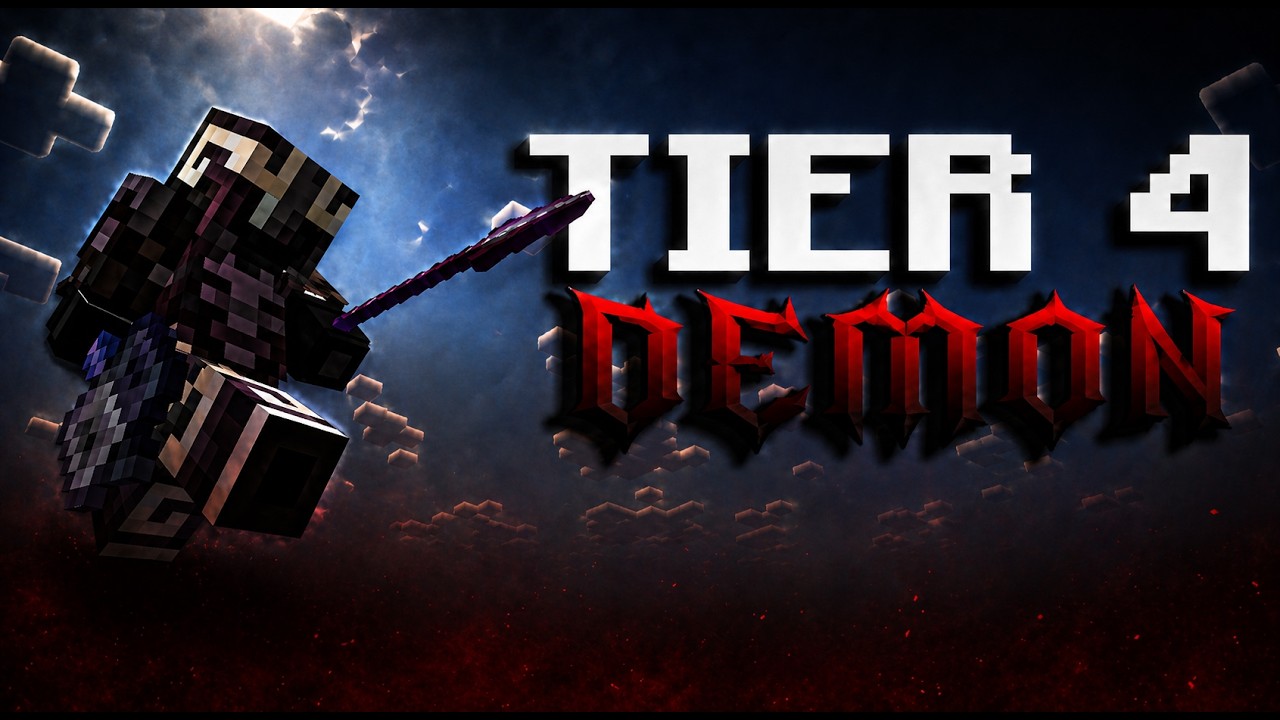 Minecraft LOW TIER 4 DEMON | Montage background