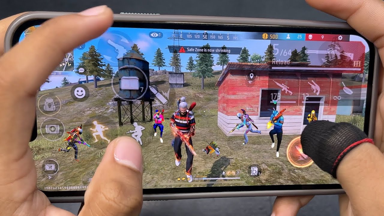 Super Smooth Handcam Gameplay 😘 iPhone 13 Pro Max || RIGHT M10