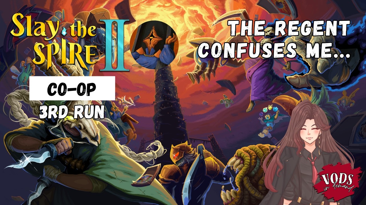 Slay the Spire 2 Co-Op Gameplay – Third Run (The Regent & The Silent Duo) feat. Dewildfrog