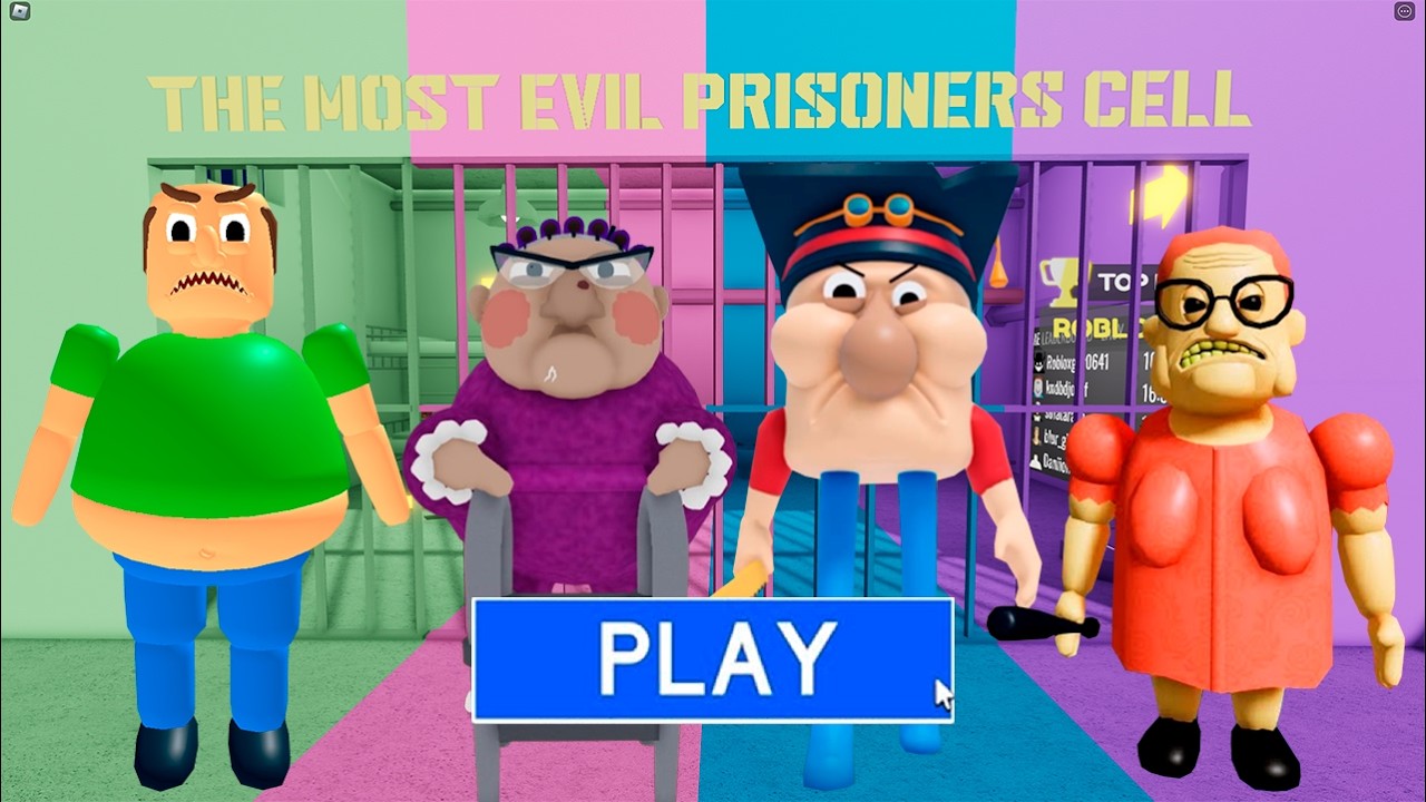 FAT GUY VS GRANDMA VS MR MEANIEHEAD VS BARRA? OBBY Full Gameplay #roblox