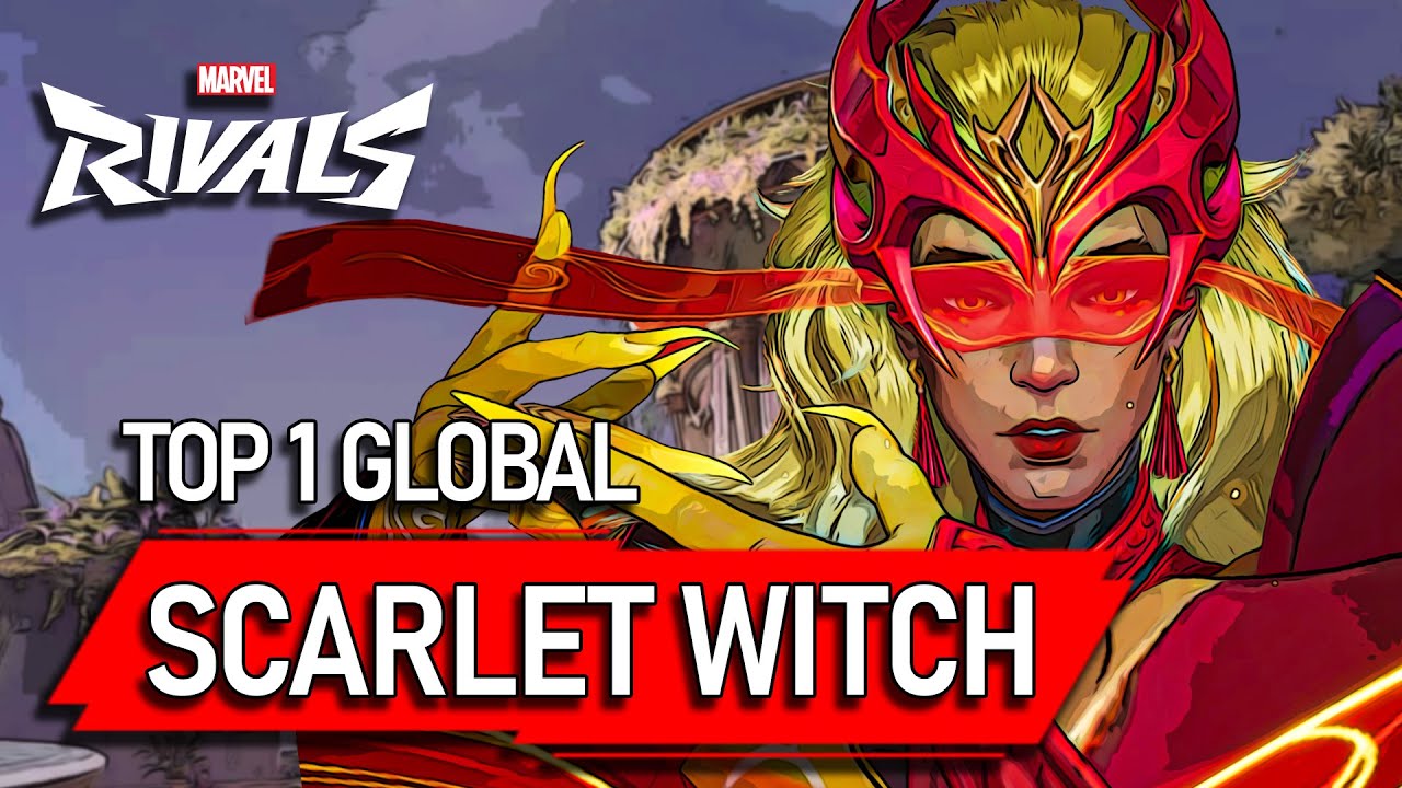TOP #1 GLOBAL SCARLET WITCH ! SunnysLove - MARVEL RIVALS PRO