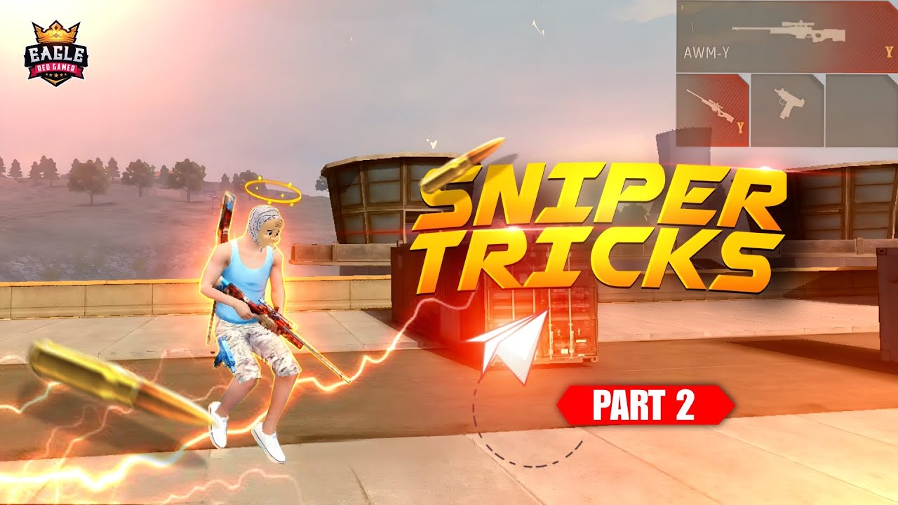 SNIPER TIPS AND TRICKS IN TAMIL 🪖 | PART 2 | FREEFIRE | PC GUN SWITCH 💥 | EAGLE RED | background