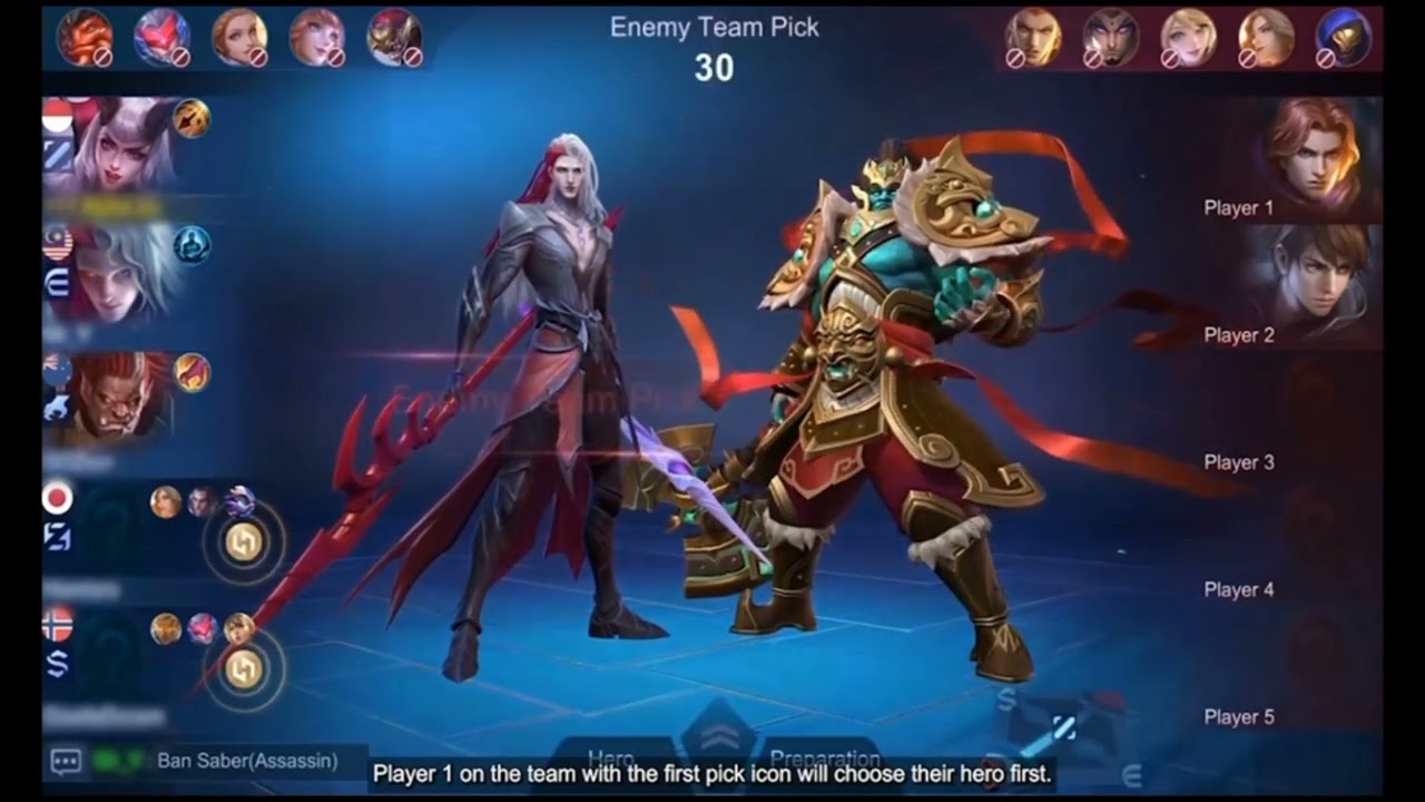Draft Pick Mode Guide | Mobile legend game how to ban hero | #epic #legend #mythic #ml #ban #guide |