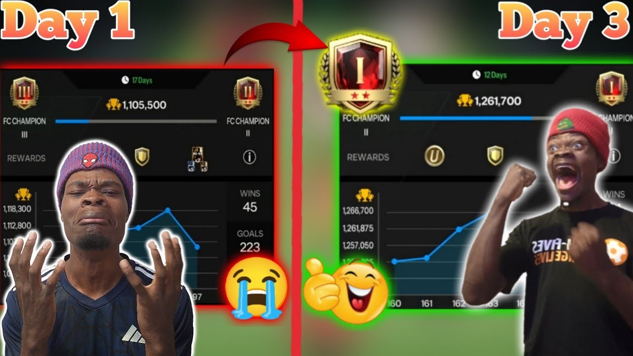 I Grinded for 3 Days Trying to hit FC 1đ„|| INTENSE H2h Matches- FC Mobile