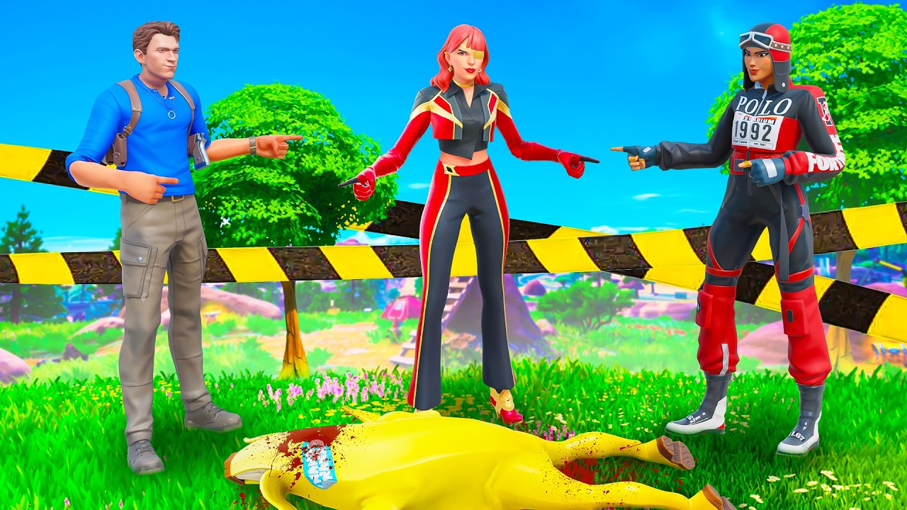 WELCHER YOUTUBER IST DER MÖRDER IN FORTNITE? 😈 (mit 7 Youtubern)