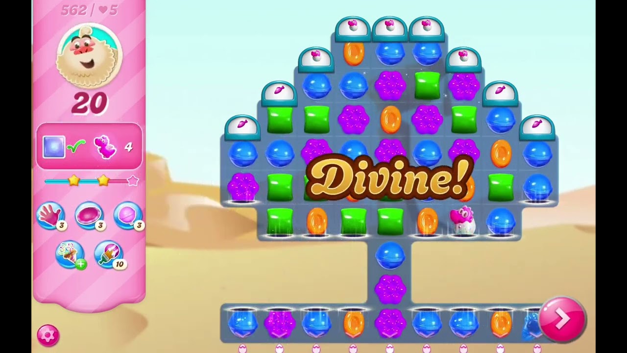 Candy Crush Saga Levels 559 To 564