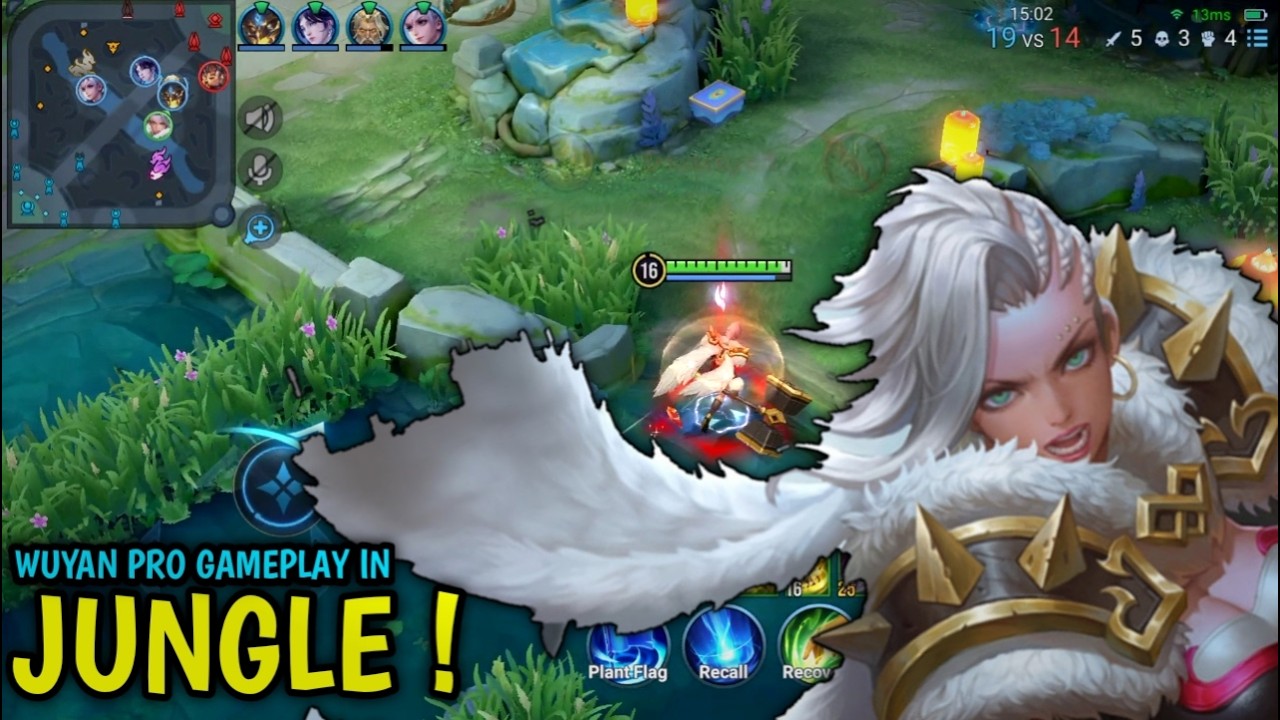 Honor Of Kings : Wuyan Pro Gameplay | Jungle Build & Tutorial Wuyan - HOK background
