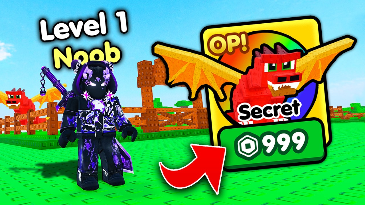 Starting Over as NOOB with OP SECRET in Grow An Animal! (Roblox)