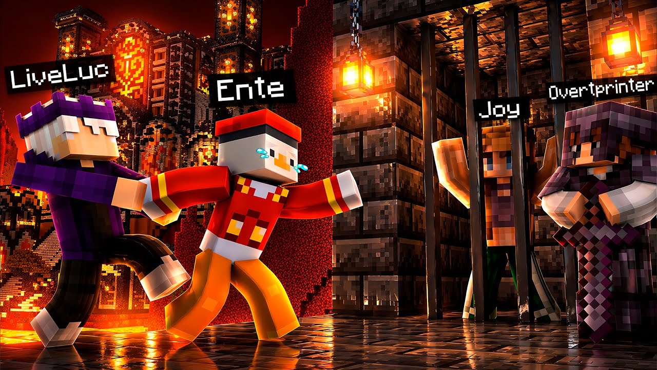 Wir DROHEN ENTE damit JOY zu TÖTEN! (Minecraft Nations)