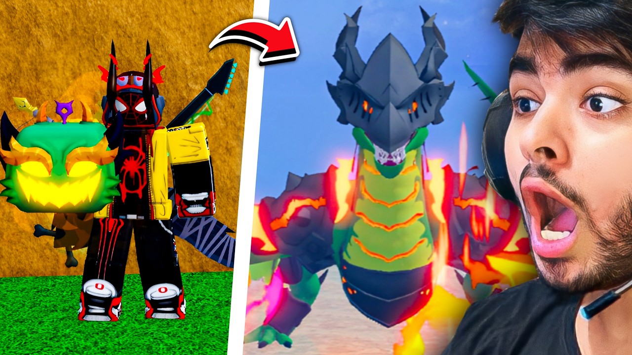 I MAXED The DRAGON FRUIT in Blox Fruits Roblox