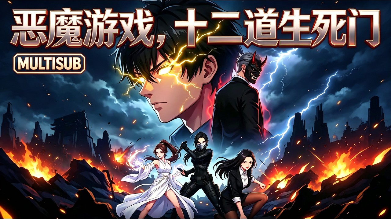 🔥【新番上线】我为凑母亲百万医药费,踏入十二道生死门!靠智商一次次破解死局,揪出幕后黑手……#漫剧 #一口气看完 #multisub #恶魔游戏,十二道生死门