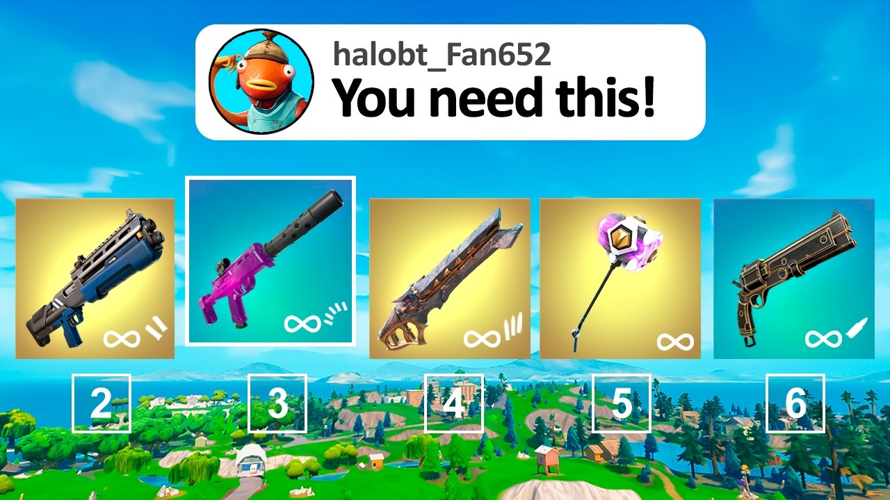 I Tested YOUR Favorite Loadouts In Fortnite!