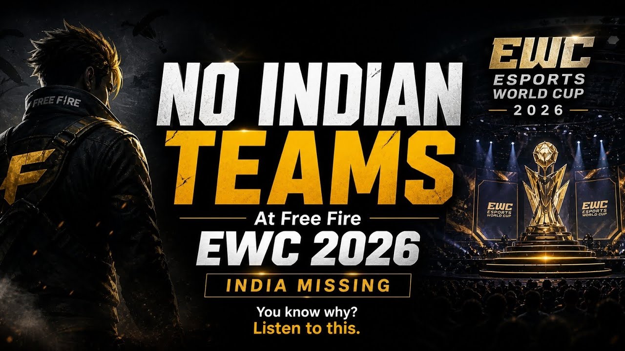 India OUT of Free Fire EWC 2026 – Real Reason Explained
