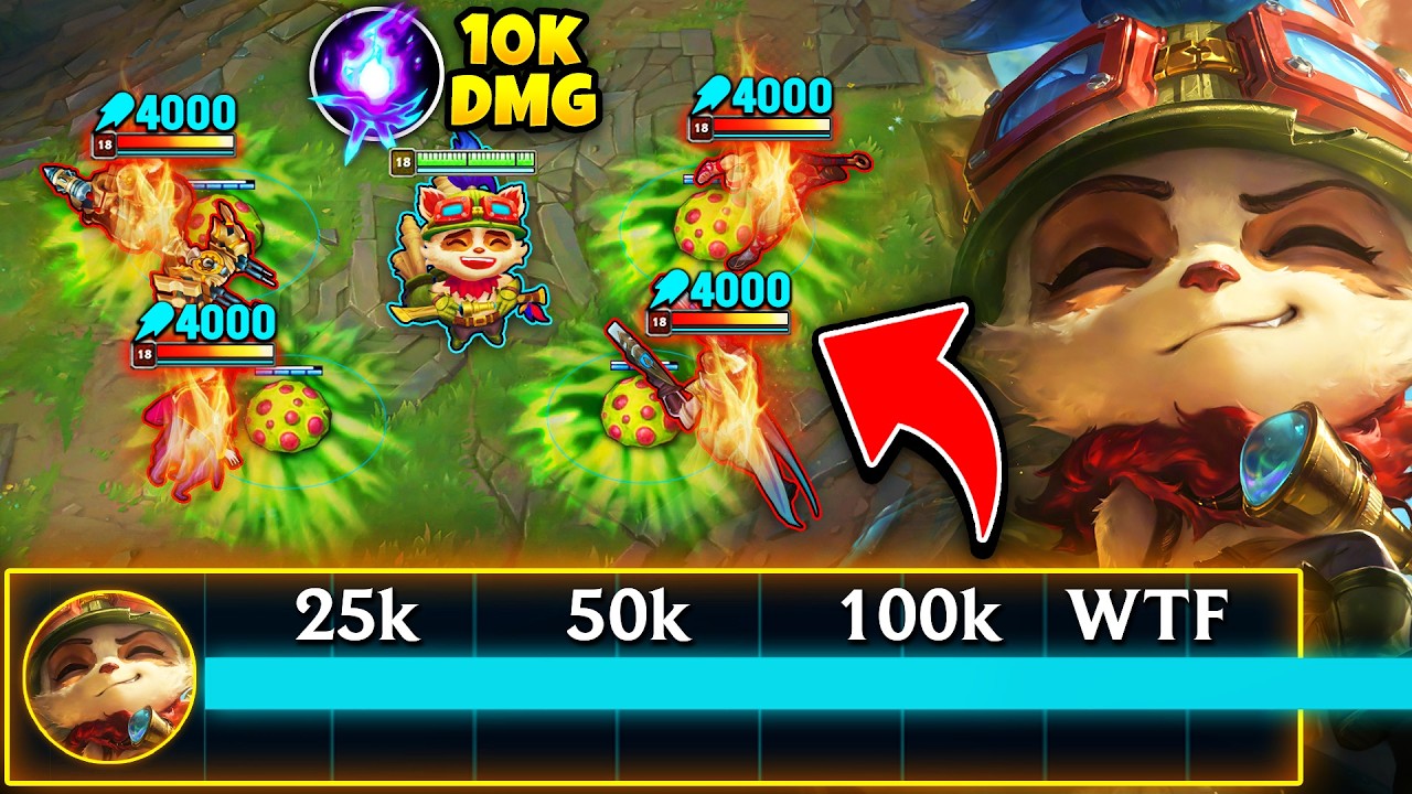 This Teemo game was the best I've played in years... (ONE SHOT SHROOMS) background