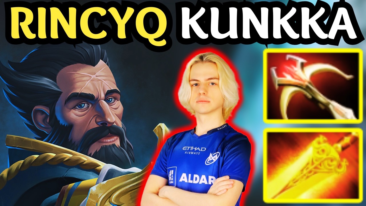 π₯ INSANE Rincyq Kunkka CARRY β Cleave Burst Machine π₯ Dota 2 Gameplay