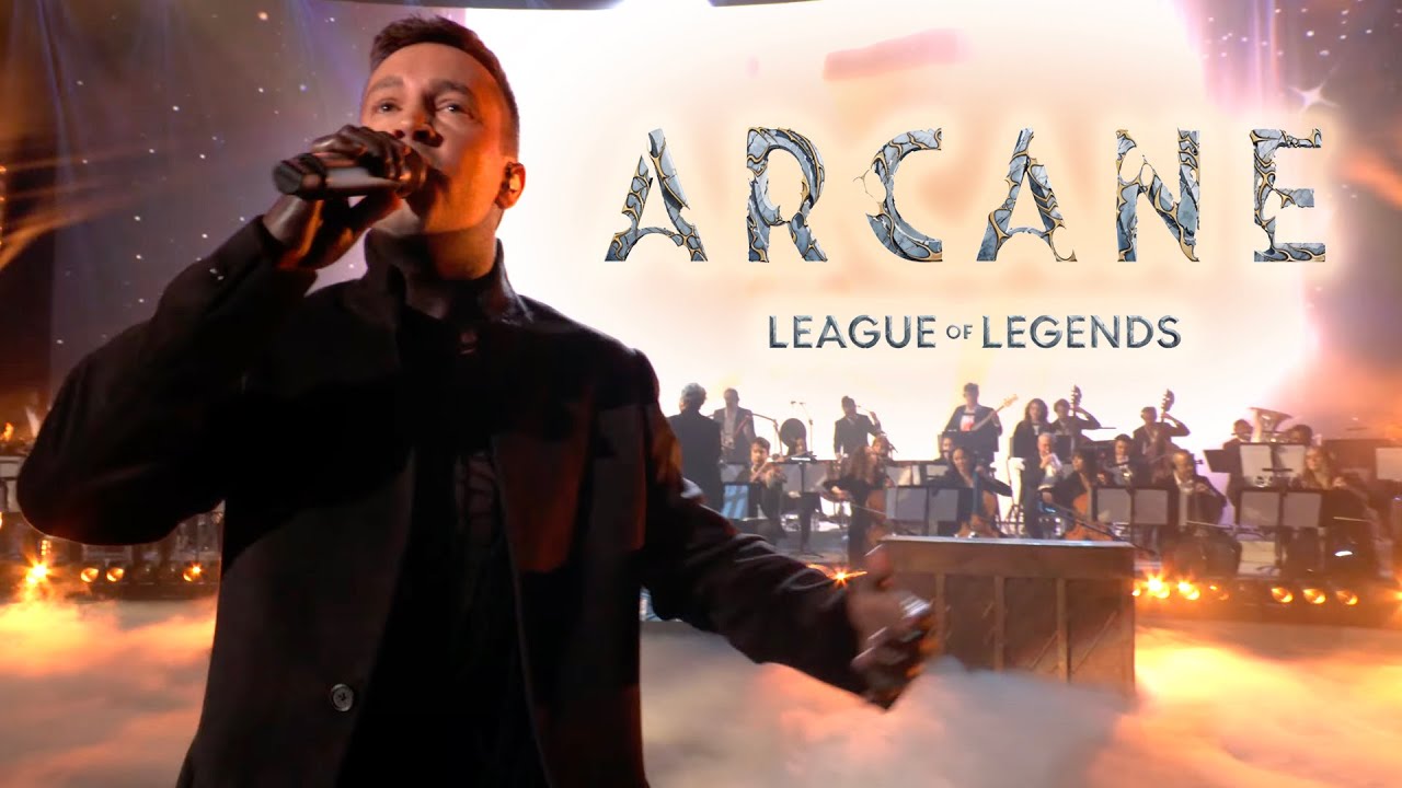 Twenty One Pilots - The Line from Arcane: League of Legends (The Game Awards 2024) background