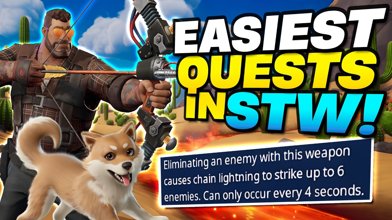 The GREATEST Questline in Fortnite Save The World background
