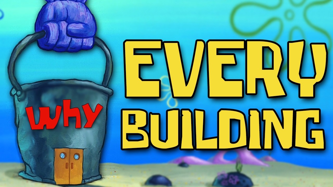 Ranking EVERY Building from SpongeBob