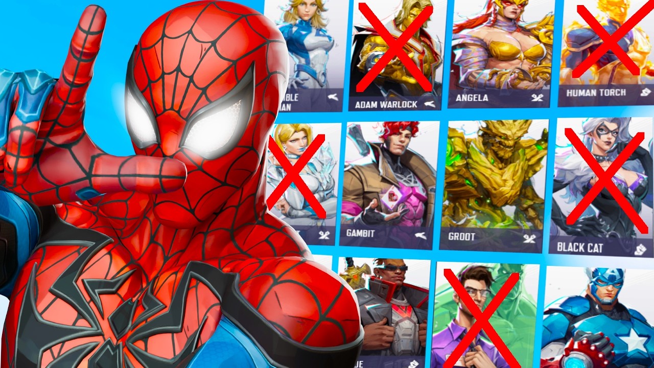 I Challenged Myself To Win On EVERY Hero In Marvel Rivals background