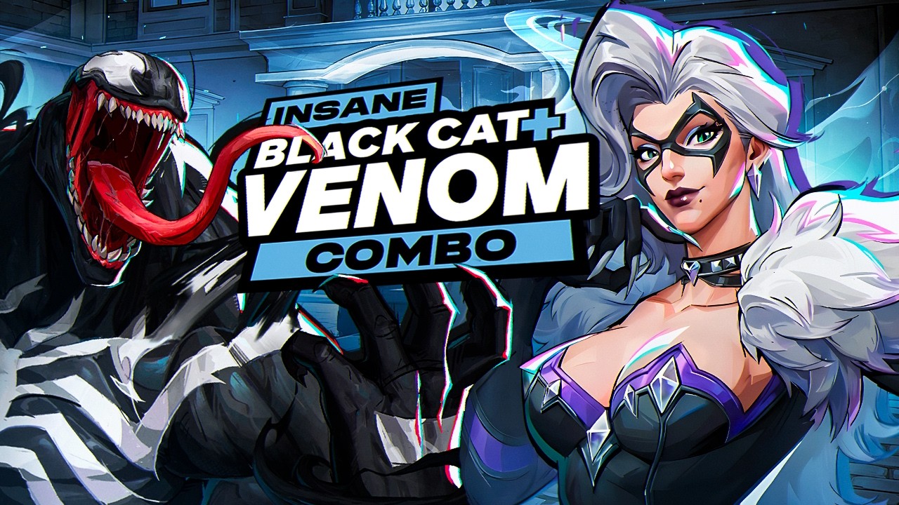Venom & Black Cat is The BEST DIVE COMBO (ft. Necros) background
