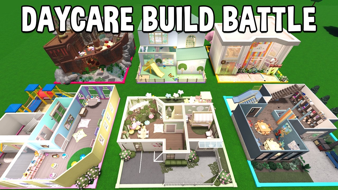 MEGA Daycare Build-Off CHALLENGE!