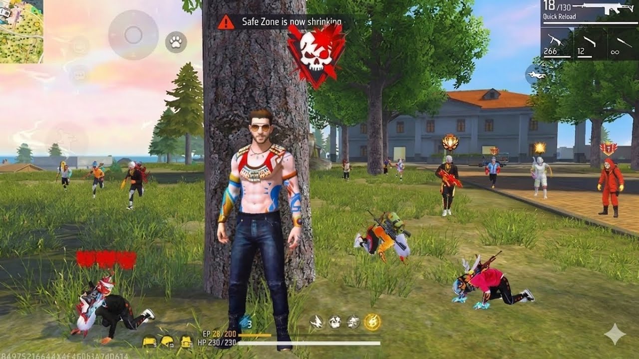 INSANE PRO GAMEPLAY 😈🔥 | Free Fire Headshot King #freefire #ffshorts