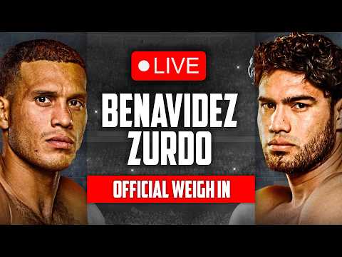 LIVE ЁЯеК David Benavidez vs. Zurdo Ramirez тАв OFFICIAL WEIGH IN | DAZN Boxing