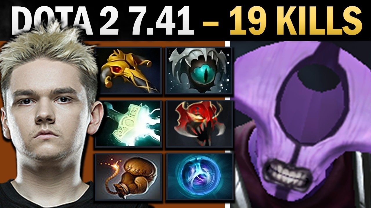 Faceless Void Dota 2 7.41 with 19 Kills and 960 GPM - Dota 2 Gameplay