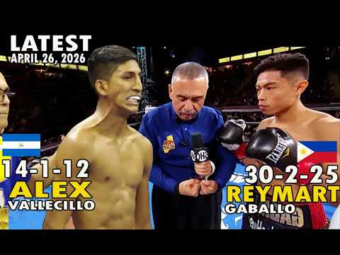 APRIL 26, 2026 | REYMART GABALLO VS ALEX VALLECILLO FIGHT HIGHLIGHTS | KNOCKOUT PAGBABALIK