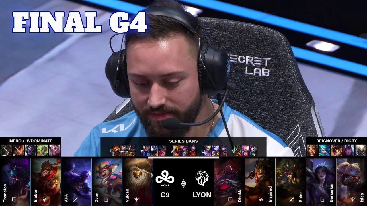 LYON vs C9 - Game 4 | Grand Final LCS 2026 Lock-In S16 Playoffs | Cloud 9 vs LYON G4 Full Game background