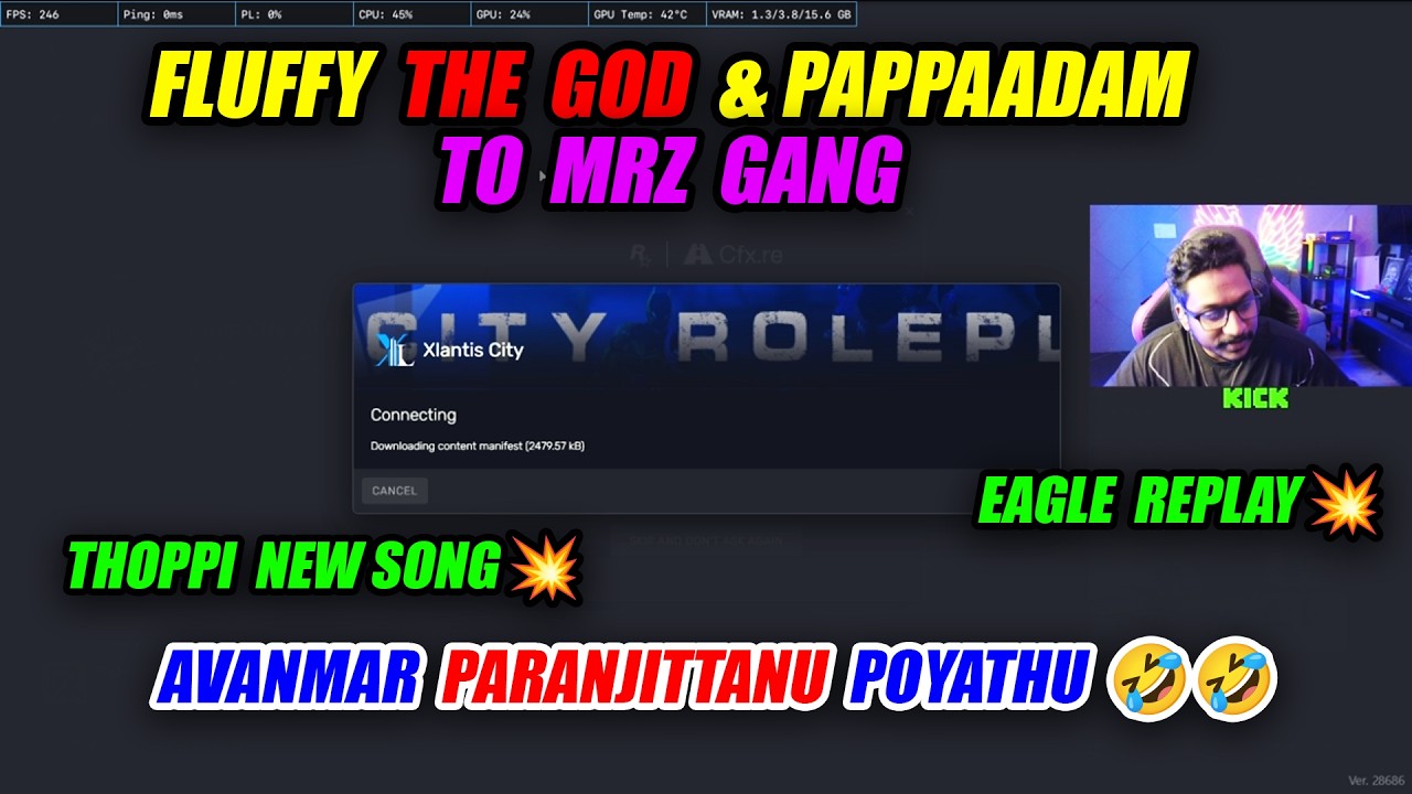 MRZ NEW RECRUITMENT REACTION | EAGLE GAMING | GTA 5 MALAYALAM