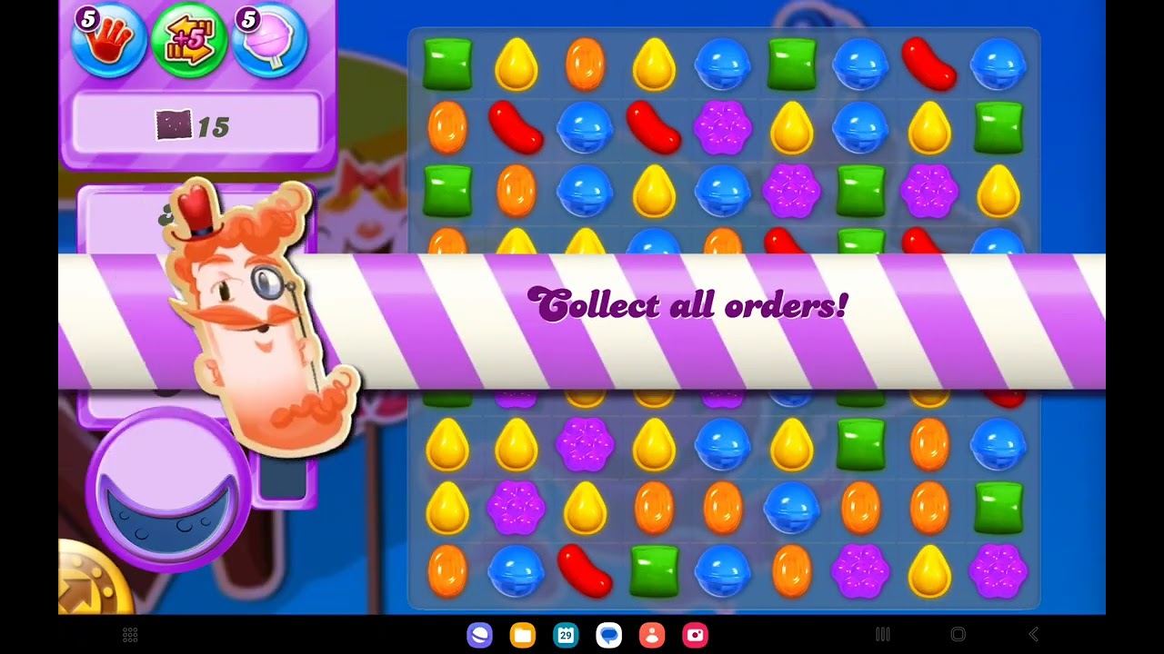 Candy crush saga old version modded gameplay #93 background