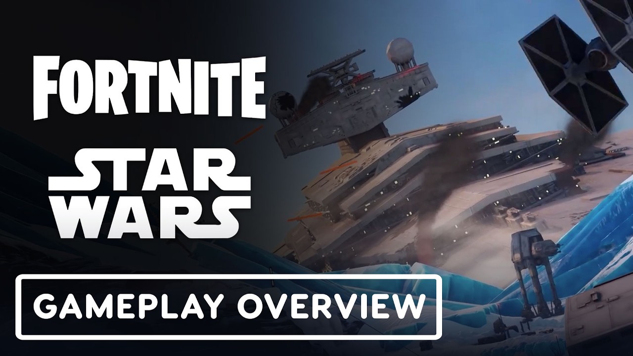 Fortnite x Star Wars - Official Galactic Siege Gameplay Overview background