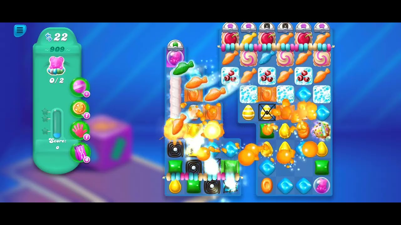 Candy Crush Soda Saga Levels 909 to 914