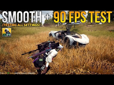 PUBG NEW STATE SMOOTH + 90 FPS GAMEPLAY TEST | DOES IT LOOK GOOD? background