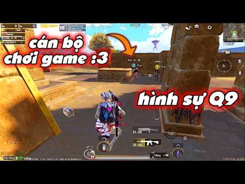 PUBG Mobile - Ghép Trúng Hình Sự Quận 9 Dùng Nghiệp Vụ Bắt Vị Trí Địch Cực Khét =))