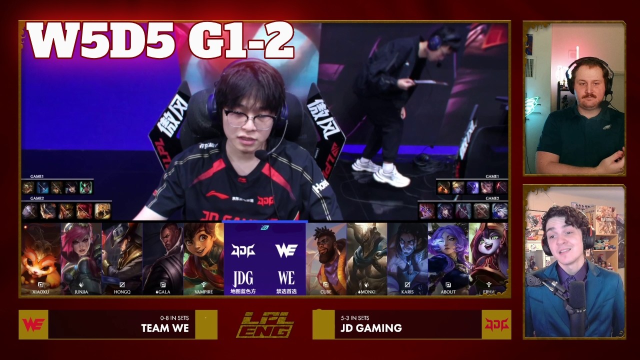 JDG vs WE - Game 2 | Week 5 Day 5 LPL Spring 2026 | JD Gaming vs Team WE G2 full