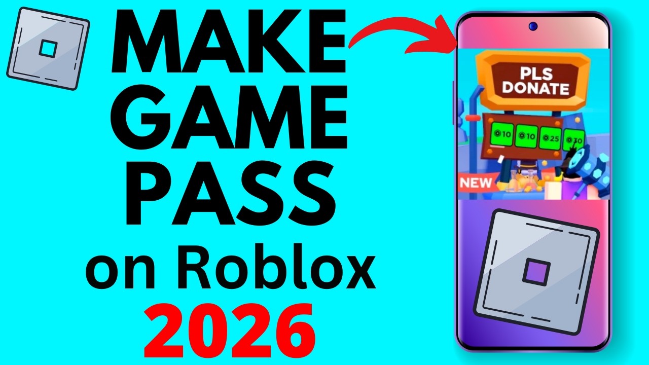 How to Make a GAMEPASS in PLS DONATE on MOBILE - 2026 - iPhone & Android