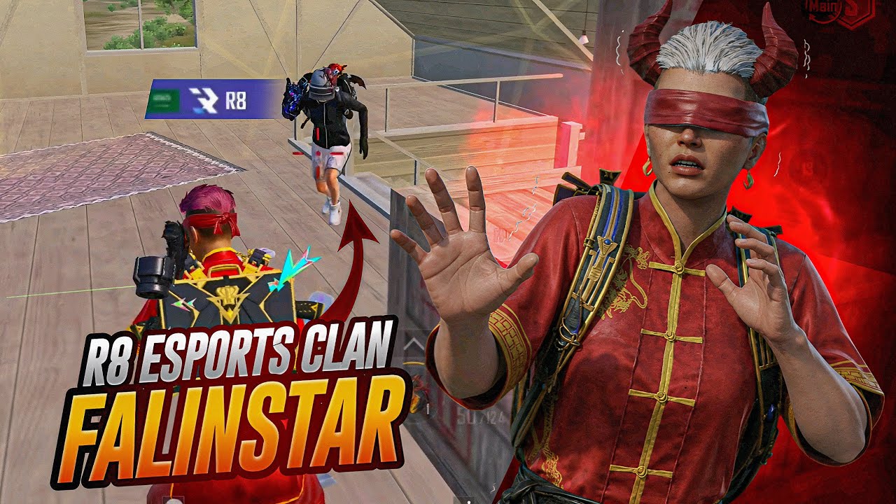 OMG🤯R8 Esports Clan vs FalinStar Face to Face Fight🔥 PUBG MOBILE
