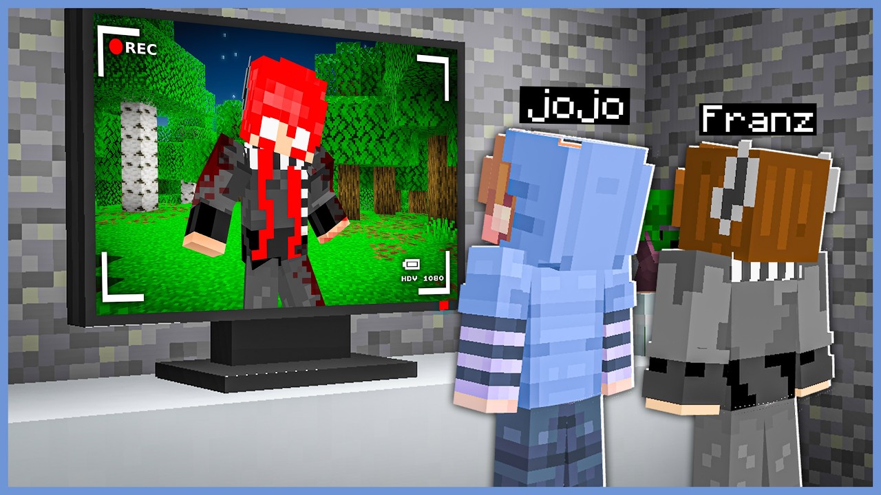 FRANZ & JOJO MELIHAT CCTV PENAMPAKAN FRANZ BERD4R4H MENGERIKAN di MINECRAFT