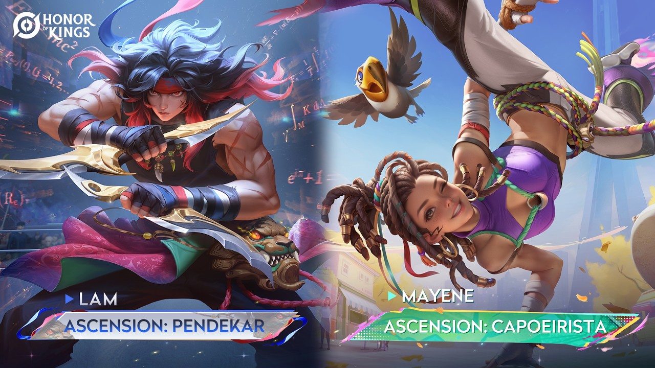 Ascension: Pendekar Lam&Ascension: Capoeirista Mayene | Skin Showcase Shorts | Honor of Kings