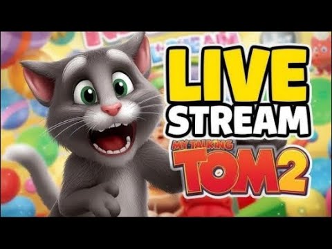 TALKING TOM LIVE|UNLIMITED FOOD CHALLENGE #talkingtom #live #shorts