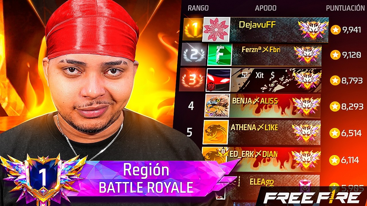 ASI FUE COMO LLEGUE AL TOP 1 GLOBAL en FREE FIRE !!